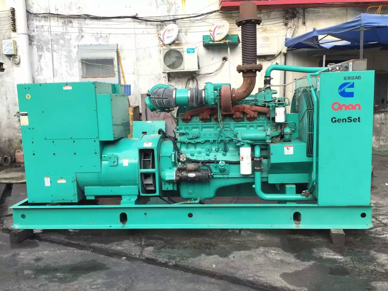 海南租赁发电机-柴油发电机不正常冒烟的原因